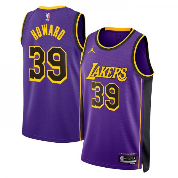 Los Angeles Lakers Trikot Dwight Howard 39 Jordan 2022-23 Statement Edition Lila Swingman - Herren